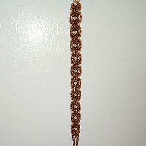 Chic Woven Bracelet in Rich Brown